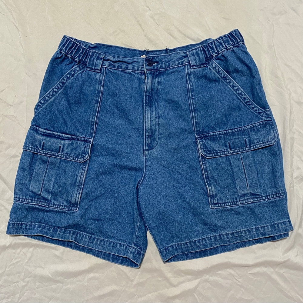 Vintage Cargo Jean Shorts/Jorts